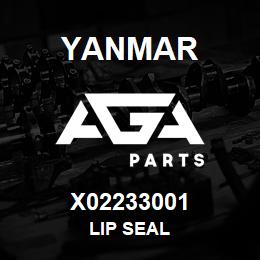 X02233001 Yanmar lip seal | AGA Parts