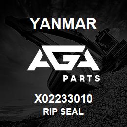 X02233010 Yanmar RIP SEAL | AGA Parts