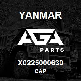 X0225000630 Yanmar CAP | AGA Parts