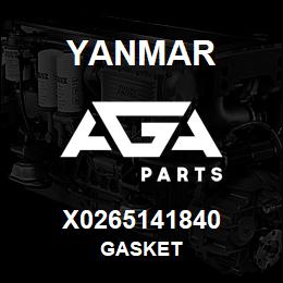 X0265141840 Yanmar GASKET | AGA Parts