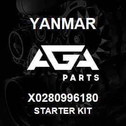 X0280996180 Yanmar STARTER KIT | AGA Parts