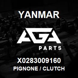 X0283009160 Yanmar PIGNONE / CLUTCH | AGA Parts