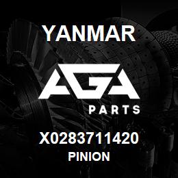 X0283711420 Yanmar PINION | AGA Parts