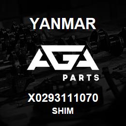 X0293111070 Yanmar SHIM | AGA Parts