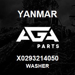 X0293214050 Yanmar WASHER | AGA Parts