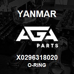 X0296318020 Yanmar O-RING | AGA Parts