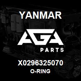 X0296325070 Yanmar O-RING | AGA Parts