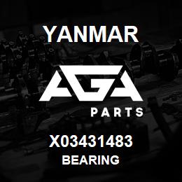 X03431483 Yanmar BEARING | AGA Parts