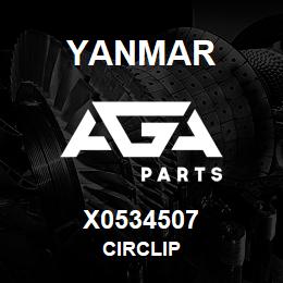 X0534507 Yanmar CIRCLIP | AGA Parts