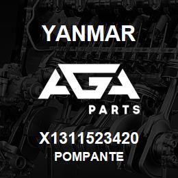 X1311523420 Yanmar POMPANTE | AGA Parts