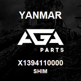 X1394110000 Yanmar SHIM | AGA Parts