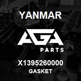 X1395260000 Yanmar GASKET | AGA Parts