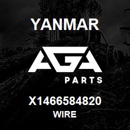 X1466584820 Yanmar WIRE | AGA Parts