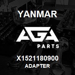 X1521180900 Yanmar ADAPTER | AGA Parts