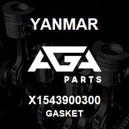 X1543900300 Yanmar GASKET | AGA Parts