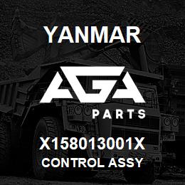 X158013001X Yanmar control assy | AGA Parts