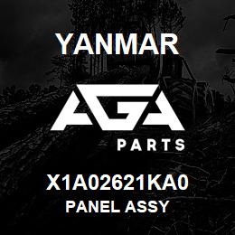 X1A02621KA0 Yanmar panel assy | AGA Parts