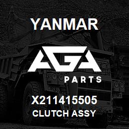 X211415505 Yanmar clutch assy | AGA Parts