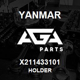 X211433101 Yanmar HOLDER | AGA Parts