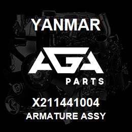 X211441004 Yanmar armature assy | AGA Parts