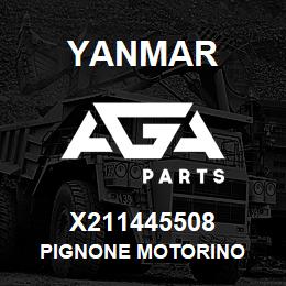 X211445508 Yanmar PIGNONE MOTORINO | AGA Parts