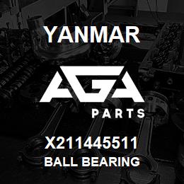 X211445511 Yanmar BALL BEARING | AGA Parts