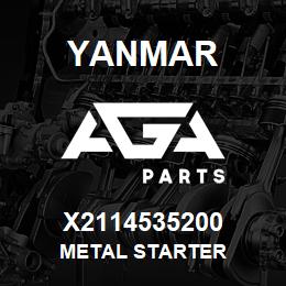 X2114535200 Yanmar METAL STARTER | AGA Parts