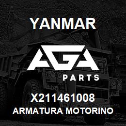 X211461008 Yanmar ARMATURA MOTORINO | AGA Parts