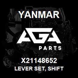 X21148652 Yanmar LEVER SET, SHIFT | AGA Parts