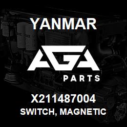 X211487004 Yanmar switch, magnetic | AGA Parts