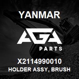 X2114990010 Yanmar HOLDER ASSY, BRUSH | AGA Parts