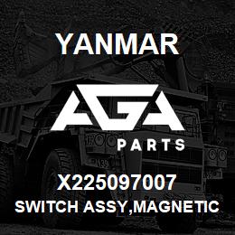 X225097007 Yanmar SWITCH ASSY,MAGNETIC | AGA Parts