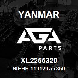 XL2255320 Yanmar siehe 119129-77360 | AGA Parts