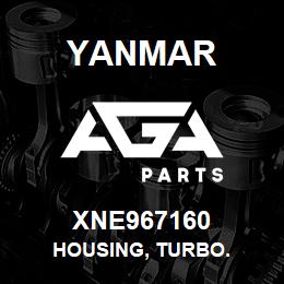 XNE967160 Yanmar HOUSING, TURBO. | AGA Parts