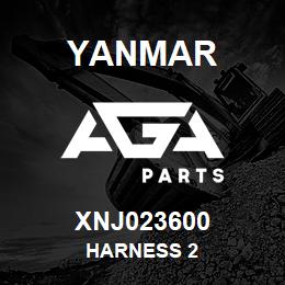 XNJ023600 Yanmar harness 2 | AGA Parts