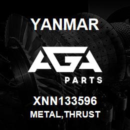 XNN133596 Yanmar METAL,THRUST | AGA Parts