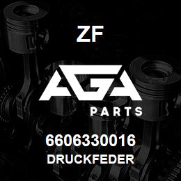 6606330016 ZF DRUCKFEDER | AGA Parts