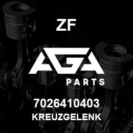 7026410403 ZF KREUZGELENK | AGA Parts