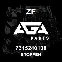 7315240108 ZF STOPFEN | AGA Parts