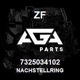 7325034102 ZF NACHSTELLRING | AGA Parts