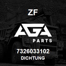 7326033102 ZF DICHTUNG | AGA Parts