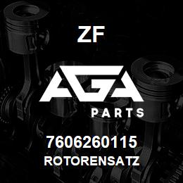 7606260115 ZF ROTORENSATZ | AGA Parts