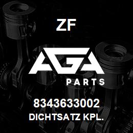 8343633002 ZF DICHTSATZ KPL. | AGA Parts