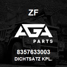 8357633003 ZF DICHTSATZ KPL. | AGA Parts