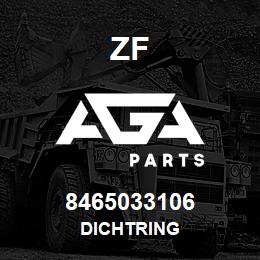 8465033106 ZF DICHTRING | AGA Parts