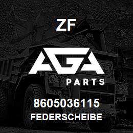 8605036115 ZF FEDERSCHEIBE | AGA Parts