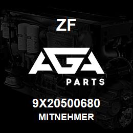 9X20500680 ZF MITNEHMER | AGA Parts