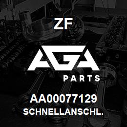 AA00077129 ZF SCHNELLANSCHL. | AGA Parts