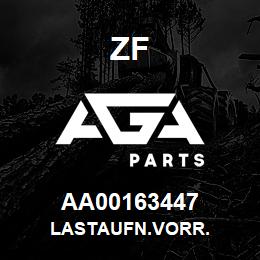 AA00163447 ZF LASTAUFN.VORR. | AGA Parts