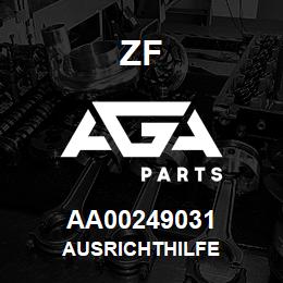 AA00249031 ZF AUSRICHTHILFE | AGA Parts